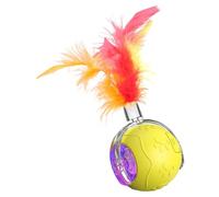 Genérico Interactive Rolling Dog Ball, Smart Pet Rolling Toy, 5.7cm Adorable Automatic Moving Cat Ball with Intelligent Obstacle Avoidance, Fun Indoor Balls for Puppies and Kittens