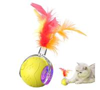 Generico Interactive Rolling Dog Ball | Smart Pet Rolling Toy | Automatic Moving Cat Ball With Obstacle Avoidance | Interactive Dog Ball With Three Modes For Small And Medium Pets.