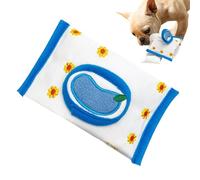Generico Interactive Snuffle Toy, Dog Puzzle Game, 5.91x3.54 Inches Tissue Box with Oxford Cloth, Foraging Toy Accessory, Pet Game with Engaging Design, Snuffle Toys for Puppy Mediums