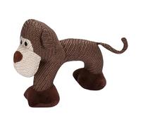 Genérico Interactive Squeaky Dog Plush - Soft Teething Toy for Small Breeds, Sturdy Enrichment Stuffed Animal, Puppy Chew Soother, Tough Interactive Pet Playmate, Boredom Relief Squeaker Toy