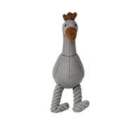 Genérico Interactive Squeaky Dog Toy - Rooster Knot Design Puzzle, Tough Dog Squeak Toys for Teething & Hygiene, Cognitive Training Toy for All Breeds, Puppy Chew Toys, Pet Mental Stimulation