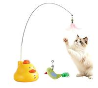 Genérico Interactive Toys for Cats, 360 Rotating Rechargeable Smart Indoor, Stimulating Cat Toys Indoor Games, for Small Medium All Breeds Pet Moving Self-Play Stimulation Fun Boredom