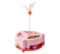 Genérico Interactive Toys for Cats, Creative Food Dispenser Feeder, Slow Feeding Cat Toy, Indoor Cat Feeding Toy, Cat Enrichment Feeder Best Interactive Cat Feeder Multifunctional Slow Feeding Toy