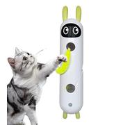 Genérico Interactivo para Gatos - Bolígrafo de Luz | Juguetes Eléctricos con Diseño | Juego del Topo Que Ahueca Automáticamente Su Cola, Modelo Gusano Inteligente Y Activo | Recargable USB