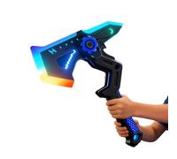 Genérico Interaktive Cosplay -Schwert-Requisite - Verformbare Kampf-Klinge mit RGB-Beleuchtung & Vibrationsfeedback - Sci-Fi Rollenspiel Zubehör für Halloween, & Theater - ABS - 43cm