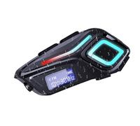 Genérico Intercomunicador Inalámbrico para Casco de Moto, Intercomunicador Inalámbrico para Casco con Auricular, Función De Radio FM Impermeables De Comunicación Regalo para Adultos