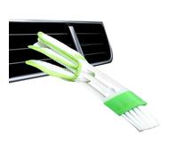 Genérico Interior Car Cleaner Brush - Microfiber 0.78 Oz, Soft Bristle Vent Duster, Portable | Crevice Dusting Tool, Car Detailing Kit, Air Vent Cleaning For Sedan Truck Workshop Home Outdoor