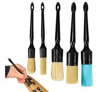 Genérico Interior Detailing Brush, Soft Automotive Detailing Brush, Boars Hair Car Detailing Brush, No Scratch Detailing Brush, Car Detailing Brushes Set, Detailing Brush for Air Vent