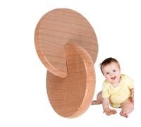 Genérico Interlocking Discs Toy - Hand To Hand Disc, Safe Interlocking Discs | Wooden Toys Preschool Learning Activities For Fine Motor Skills and Shape Cognition