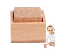 Genérico Interlocking Discs Toy - Hand To Hand Disc, Safe Interlocking Discs | Wooden Toys Preschool Learning Activities For Fine Motor Skills and Shape Cognition