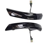 Genérico Intermitente Automóviles Para Ford Para Focus 2 3 Mk2 Mk3 Para Mondeo Mk4 EU Luz Señal Giro Intermitente De Agua Que Fluye Indicador Espejo Secuencial(Amarillo)