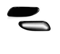 Genérico Intermitente coche Luces Estacionamiento Para Mercedes Para Benz W203 Clase C C230 C240 C280 Para AMG Indicador Lateral Delantero Señal Giro Indicador de dirección(Smoked Lens white)
