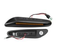 Genérico Intermitente Lateral Izquierdo 2 Luces LED Intermitentes Laterales Dinámicas Secuenciales Para E90 E91 E92 E93 E60 E87 E82 E46 Sin Errores(Dynamic Smoked B)