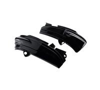 Genérico Intermitente Lateral Para Ford Para Mondeo V MK5 2013-2020 Lente Negra Luces Para Espejo Retrovisor 2x LED Dinámico Indicador De Ala Lateral Giro