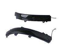 Genérico Intermitente LED Dinámico Señal Giro Para VW Geracao 6 7 8 Coccinelle Maggiolino Fusca Suran Voyage Para Saveiro Mirror Arrow 2012-2019 Luz Intermitente(Smoke One Pair)
