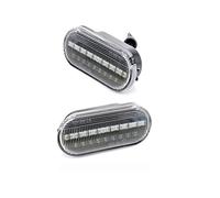 Genérico Intermitente Luz 2 Uds Para Skoda Para Felicia Para Octavia 1U Para Citigo Dynamic Side Marker Light Turn Signal Lamps(Dynamic Silver)
