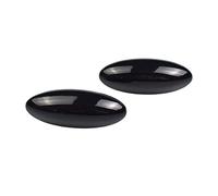 Genérico Intermitente Luz Para Toyota Para Yaris Para Corolla Para Auris Mk1 E15 Rav4 Mk3 Señal Giro Dinámica 2 Uds Luces De Posición Lateral Lámparas Intermitentes Secuenciales(Smoked Type)