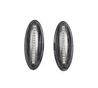 Genérico Intermitente Luz Para Toyota Para Yaris Para Corolla Para Auris Mk1 E15 Rav4 Mk3 Señal Giro Dinámica 2 Uds Luces De Posición Lateral Lámparas Intermitentes Secuenciales(Crystal Type)