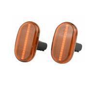 Genérico Intermitente Para Automóviles Luces LED Posición Lateral Secuenciales Dinámicas Para Coche 2 Uds. 12V Luz Señal Giro Para Suzuki Para Jimmy JB64W JB74 JB23 2018(D-Runningwater lamp)