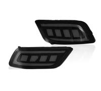 Genérico Intermitente Para Automóviles Para Subaru Para Forester 2019-2023 Coche LED Reflector Parachoques Trasero Luz Trasera Secuencial Señal Giro Lámpara Freno(Smoked Shell A)