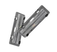 Genérico Intermitente Retrovisor 1 Par Para Pontiac Para Firebird 1982-1992 Luces De Señal De Giro Laterales LED Para Automóvil Luces LED Ámbar Más Brillantes Luz Señal Giro