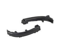 Genérico Intermitente Retrovisor Para VW Para Jetta Mk6 Voyage Para Saveiro G6 G7 Para Gol Geracao 6 7 8 UP Spacefox Luz LED Intermitente Espejo Lateral Indicador Luz Intermitente(Dynamic Smoked)