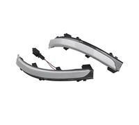 Genérico Intermitente Retrovisor Para VW Para Jetta Mk6 Voyage Para Saveiro G6 G7 Para Gol Geracao 6 7 8 UP Spacefox Luz LED Intermitente Espejo Lateral Indicador Luz Intermitente(Dynamic Crystal)