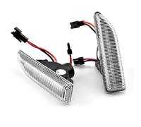Genérico Intermitentes coche Lámpara De Señal Giro Fluida Libre Errores Para Mini Para Countryman F60 2017-2020 Luz LED Posición Lateral Secuencial Dinámica Intermitente Retrovisor(Crystal white)