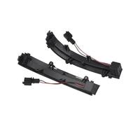 Genérico Intermitentes coche Luz LED de señal giro dinámica, indicador secuencia espejo lateral para VW para Jetta Mk6 para Gol, Geracao 6/7/8 UP Spacefox Intermitente espejo(Dynamic Smoked)