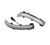 Genérico Intermitentes coche Luz LED de señal giro dinámica, indicador secuencia espejo lateral para VW para Jetta Mk6 para Gol, Geracao 6/7/8 UP Spacefox Intermitente espejo(Dynamic Crystal)