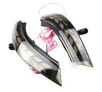 Genérico Intermitentes coche Luz LED de señal giro dinámica, luz intermitente agua corriente para Cadillac CT4 CT4-V 2020-2022 ATS ATS-V 2013-2019 Intermitente espejo(Smoky-black)