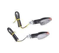 Genérico Intermitentes Moto Led Impermeable Juego de 2 luces intermitentes universales Uso apto para motocicleta, largas y cortas, accesorios(3)