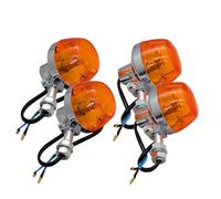 Genérico Intermitentes Moto Led Impermeable Lámpara trasera de motocicleta Uso apto para Wuyang Lifan Dayang Dayun CM125 CM250 SDH125 V-MAN 125cc-600cc luces freno(Short Kit 4pcs)