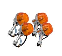 Genérico Intermitentes Moto Led Impermeable Lámpara trasera de motocicleta Uso apto para Wuyang Lifan Dayang Dayun CM125 CM250 SDH125 V-MAN 125cc-600cc luces freno(Long Kit 4Pcs)