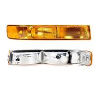 Genérico Intermitentes Y Señalización Parachoques Delantero Para GMC Para Savana Van 1500/2500 (2003-2019). Números Pieza: GM2520188 GM2521188 Intermitente Espejo Lateral(Yellow No Bulb)