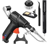 Genérico Internally Heated Industrial Laser Welding Tools, Juego De Pistola De Soldadura PortáTil MultifuncióN, Pistola De Soldadura Manual De 60 W, 3 En 1 con EliminacióN De óXido