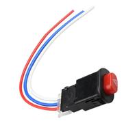 Genérico Interruptor de Doble Botón Metálico para Luz de Emergencia en Motocicletas, Señal de Advertencia para Usuarios en Carretera