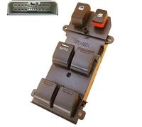 Genérico Interruptor Ventana Botón de Control del elevalunas eléctrico Principal Coche para CRV para CR-V 2007-2011 35750SWAK01 35760SWAJ01 Ventana Interruptor