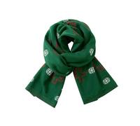 Genérico Invierno Bufandas De Punto Para Mujer Bufanda de Invierno para Navidad Cáliida Elegante y Sin Bufanda De Navidad Unisex Punto para Eventos Festivos y Detalles (b-Green1, One Size)