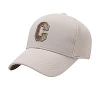 Genérico Invierno Negro Letra Gorra De Béisbol En Completo Pareja Cap Hombres Y Mujeres Sombrilla Sombrero Gorro Invierno, H, Talla única