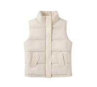 Genérico invierno para hombre cálido 2024 New Waistcoat Women's Models Jacket Loose Versatile Short Stand Up Collar Ladies Down Cotton Waistcoat Waistcoat Autumn And Winter Chaqueta Abrigo para niña