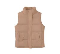 Genérico invierno para hombre cálido 2024 New Waistcoat Women's Models Jacket Loose Versatile Short Stand Up Collar Ladies Down Cotton Waistcoat Waistcoat Autumn And Winter Chaqueta Abrigo para niña