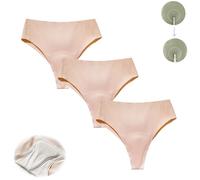 Genérico Invisible Camel Toe Thong, Anti Wedgie Underwear, Seamless, Comfortable, No Camel Toe Thong (3Pcs-D,S)