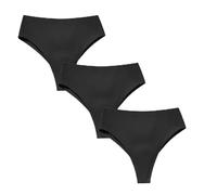 Genérico Invisible Camel Toe Thong, Anti Wedgie Underwear, Seamless, Comfortable, No Camel Toe Thong (3Pcs-C,M)