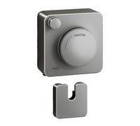 Genérico Invisible Drying Line - Retractable Clothesline for Laundry | ABS with Stainless Steel Wire, Wall Mounted High Appearance, Balcony Shower Patio Hotel Application, Punch or No Punch Install