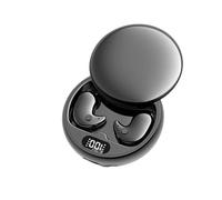 Genérico Invisible Earbuds, Invisible Sleep Wireless Earphone, Light-Weight Noise Blocking, Ipx6 Water Proof, Invisible Earbuds Wireless Bluetooth, For Sleeping, Working, Hiking (Black)