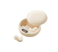 Genérico Invisible Earbuds, Invisible Sleep Wireless Earphone, Light-Weight Noise Blocking, Ipx6 Water Proof, Invisible Earbuds Wireless Bluetooth, For Sleeping, Working, Hiking (Yellow)