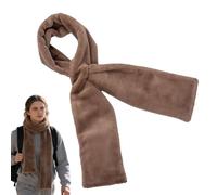 Genérico Invisible Pocket Winter Scarf, Short Pull-Through Women’s Scarf, Warm Cold Weather Accessory For Neck Soft Comfortable Fabric, Fashionable Winter Wear, Girls Daily Walking Commuting School