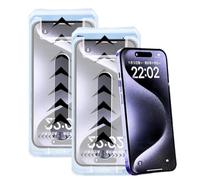 Genérico Invisible Screen Protector for iPhone - 2PCS Durable Screen Armor Pro, Fingerprint-Proof, Dust-Free, Bubble-Free, High-Transparency, Ultra-Clear Protection (HD,16PROMAX)