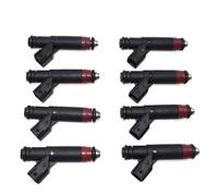 Genérico Inyector de Combustible y Conector arnés 53032145AA para Chrysler Aspen para Jeep Grand Cherokee Mantenimiento(Fuel Injector X8)